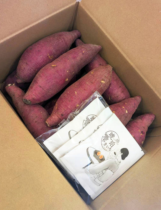 【お歳暮などのギフト用にいかがですか？】　べにはるか　コーヒーセット　秀品5キロ - 刺繍屋さんが作ったアパレルショップ　nuudery