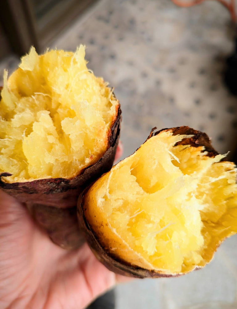 【12月限定！】¥1,200野菜BOX　採れたてキャベツとさつまいも3種食べ比べBOX - 刺繍屋さんが作ったアパレルショップ　nuudery