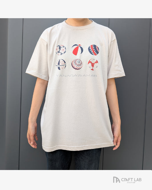 柳川まりプリントTシャツ