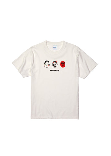 「ONIGIE Tシャツ」（御賑会-おにぎえ-Tシャツ)