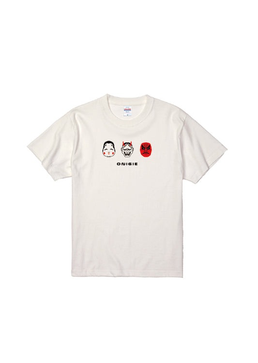 「ONIGIE Tシャツ」（御賑会-おにぎえ-Tシャツ)